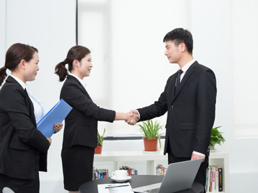 與某某公司合作簽約現(xiàn)場圖